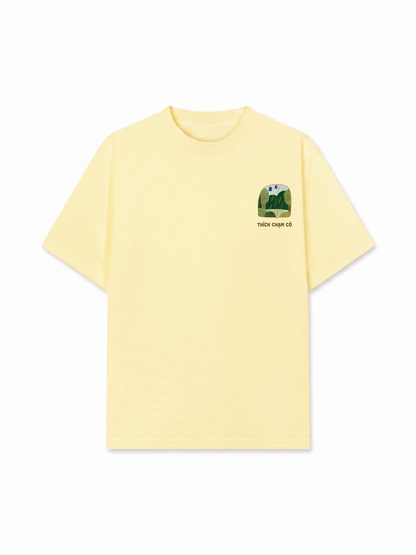 Áo Thun Relaxed Fit Thích Chạm Cỏ