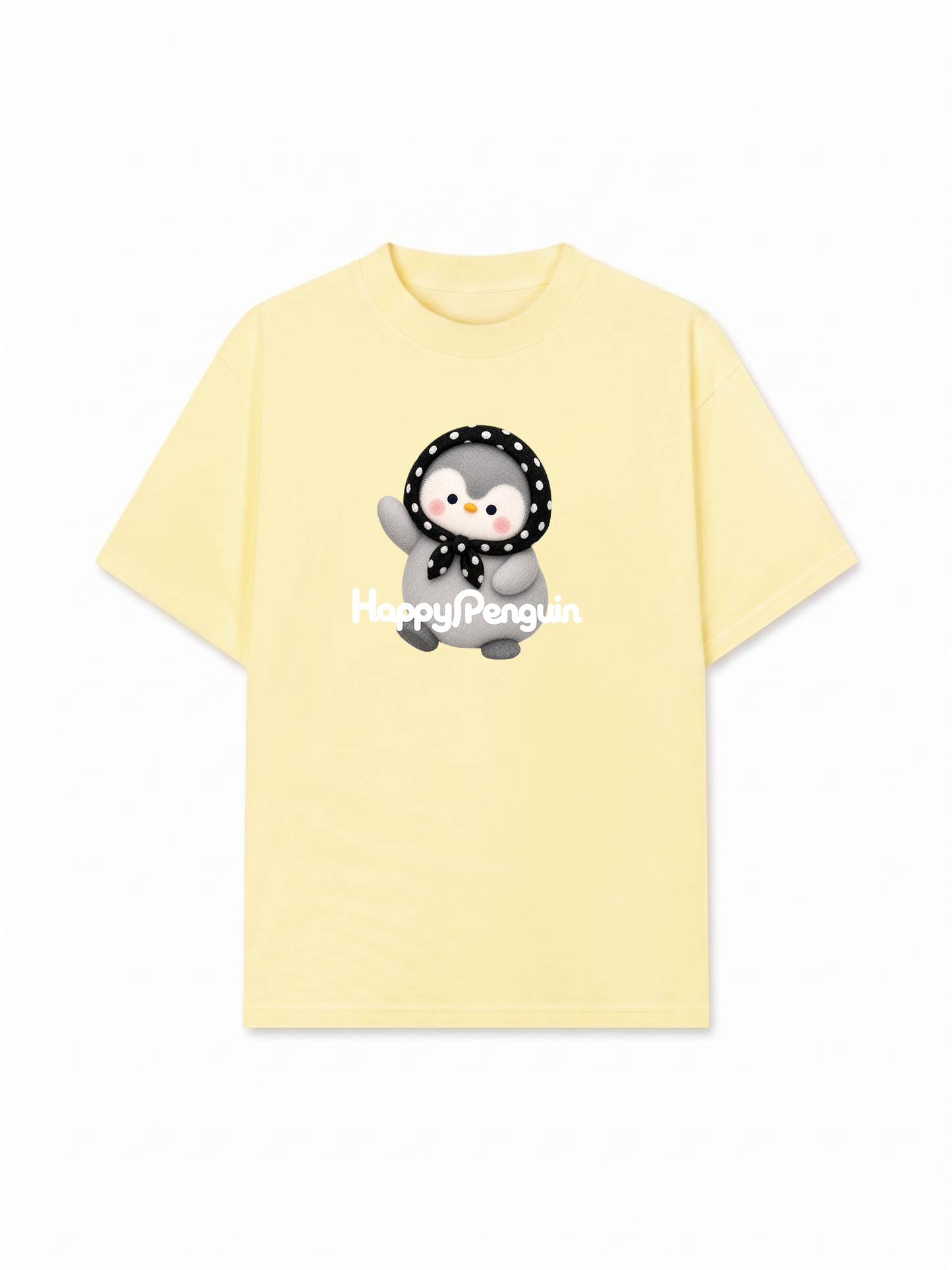 Áo Thun Relaxed Fit Happy Penguin