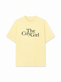 Áo Thun Relaxed Fit The City Girl