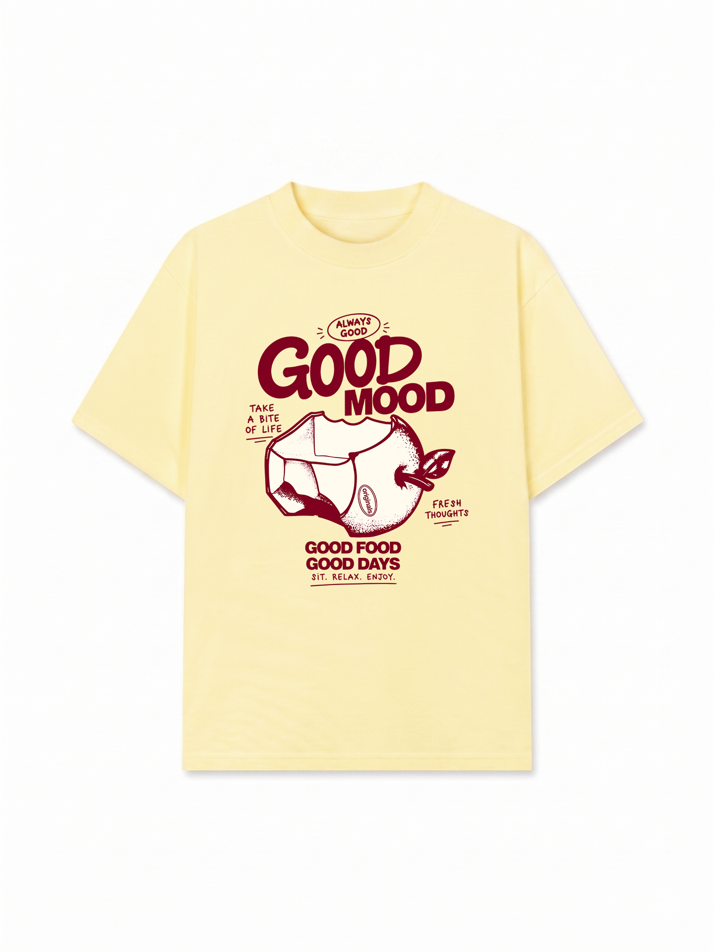 Áo Thun Relaxed Fit Good Mood