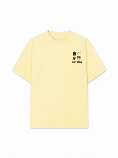 Áo Thun Relaxed Fit Thích Ở Nhà