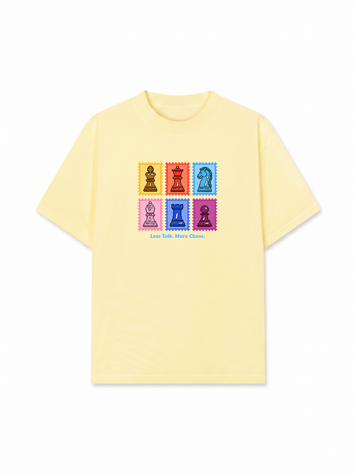 Áo Thun Relaxed Fit Less Talk More Chess