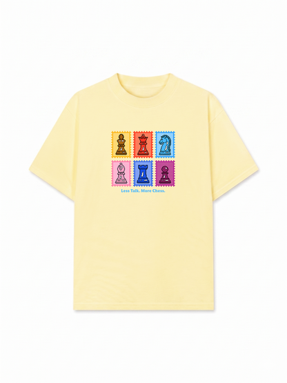 Áo Thun Relaxed Fit Less Talk More Chess