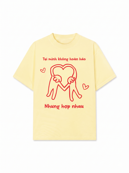 Áo Thun Relaxed Fit Hợp Nhau