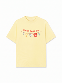 Áo Thun Relaxed Fit Thích Bóng Đá