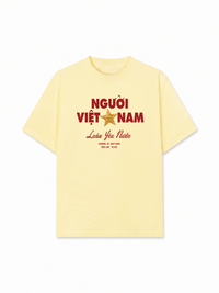 Áo Thun Relaxed Fit Người Việt Nam - Luôn Yêu Nước