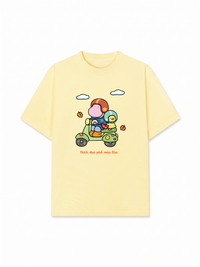 Áo Thun Relaxed Fit Thích Dạo Phố Mùa Thu