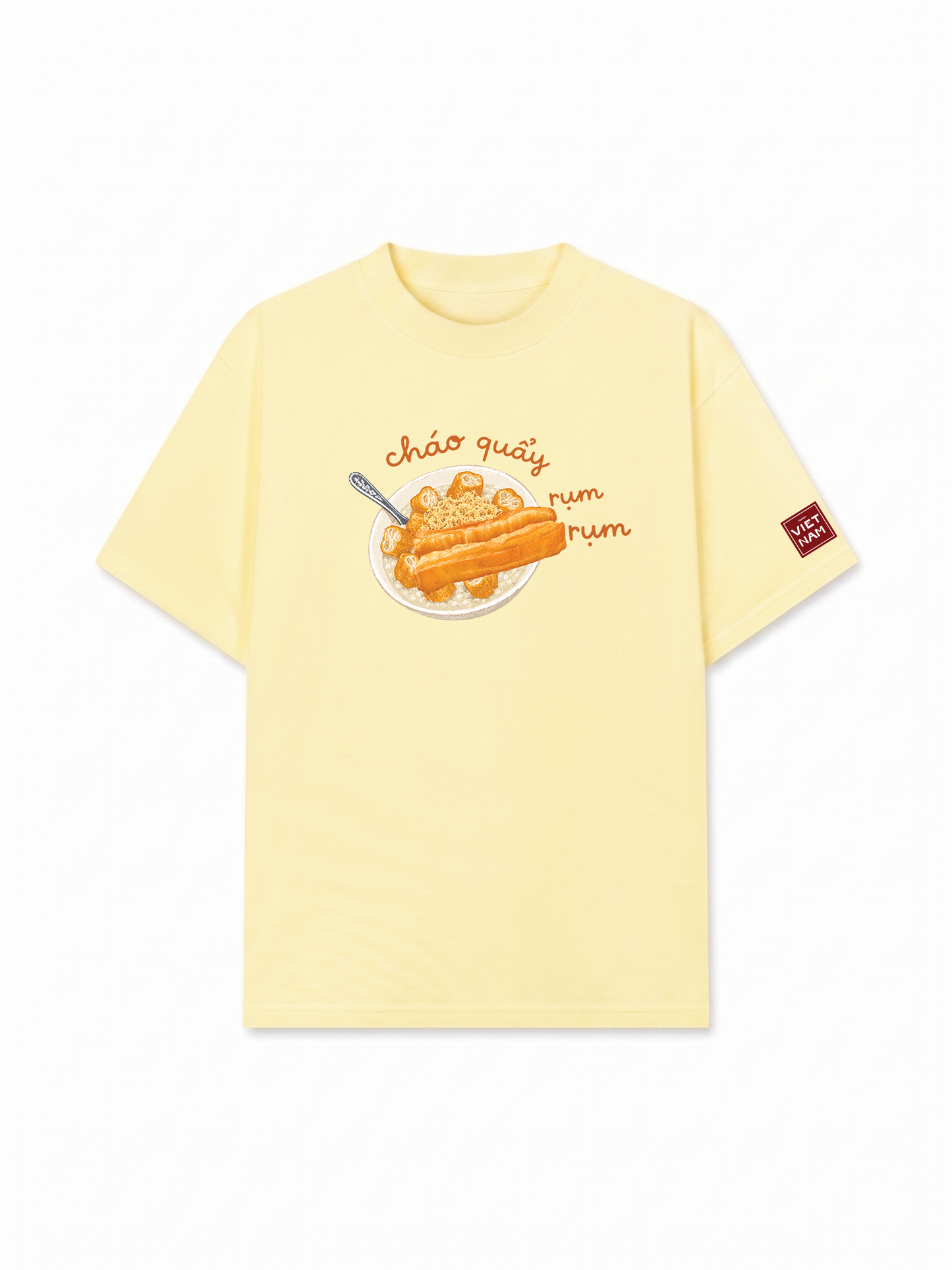 Áo Thun Relaxed Fit Cháo Quẩy