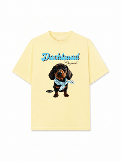 Áo Thun Relaxed Fit Originals Couple Dachhund