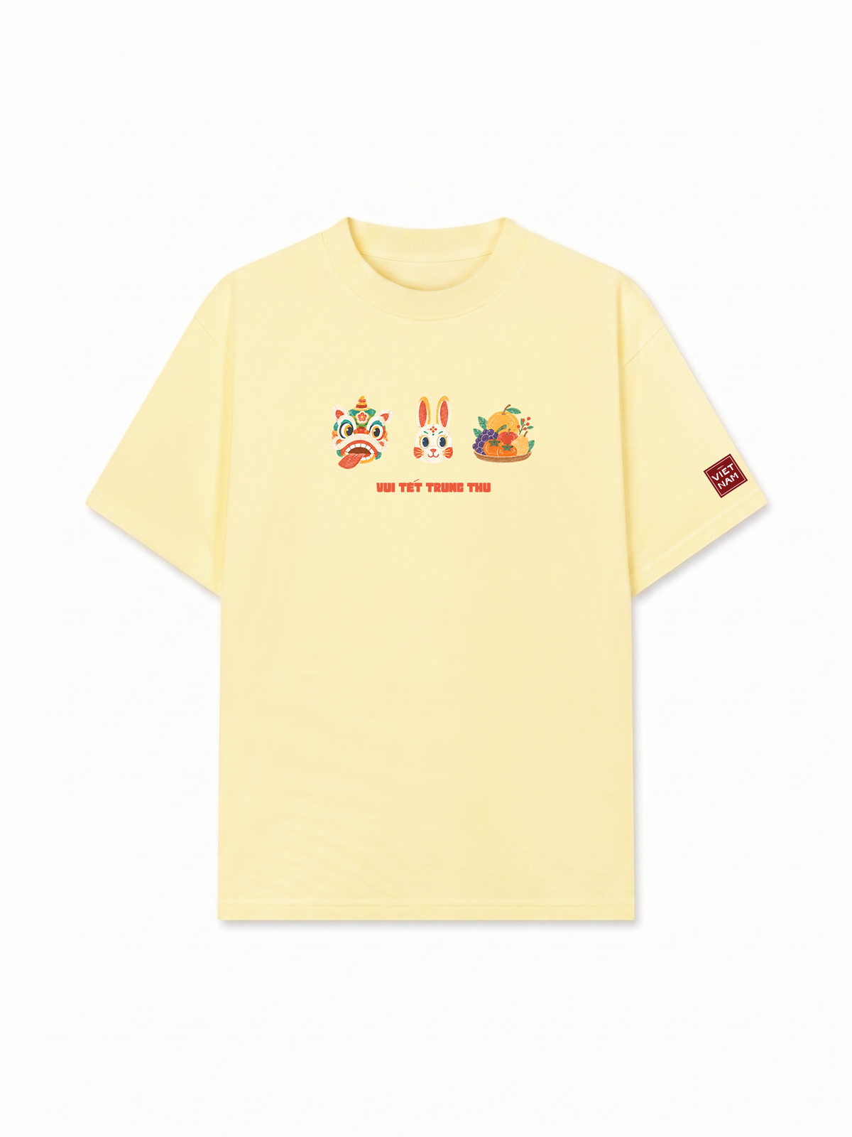 Áo Thun Relaxed Fit Vui Tết Trung Thu