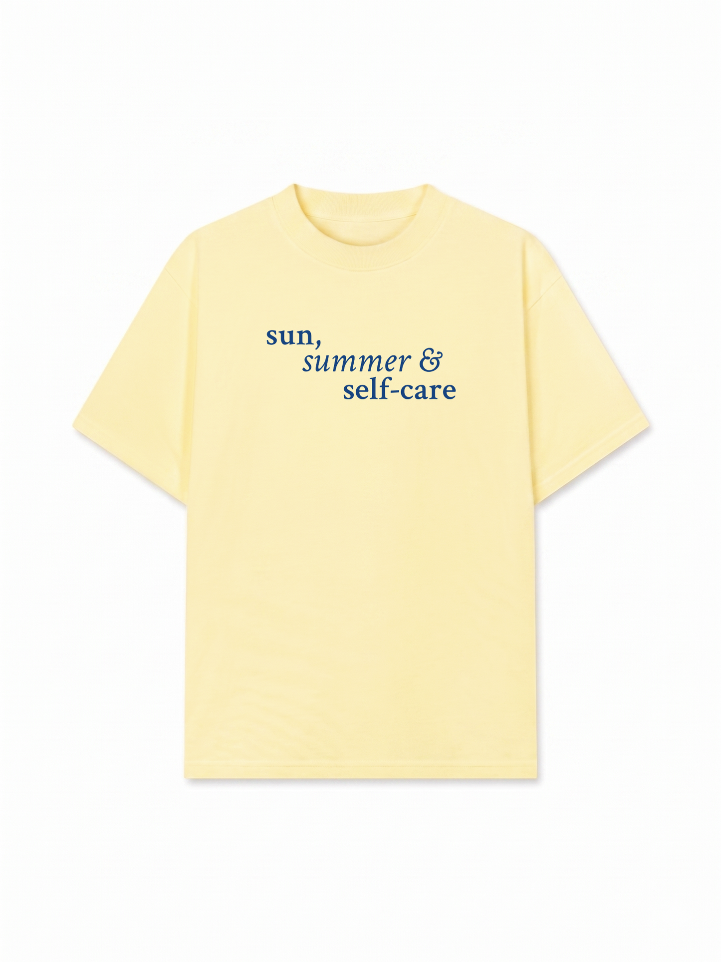 Áo Thun Relaxed Fit Sun Summer & Self Care