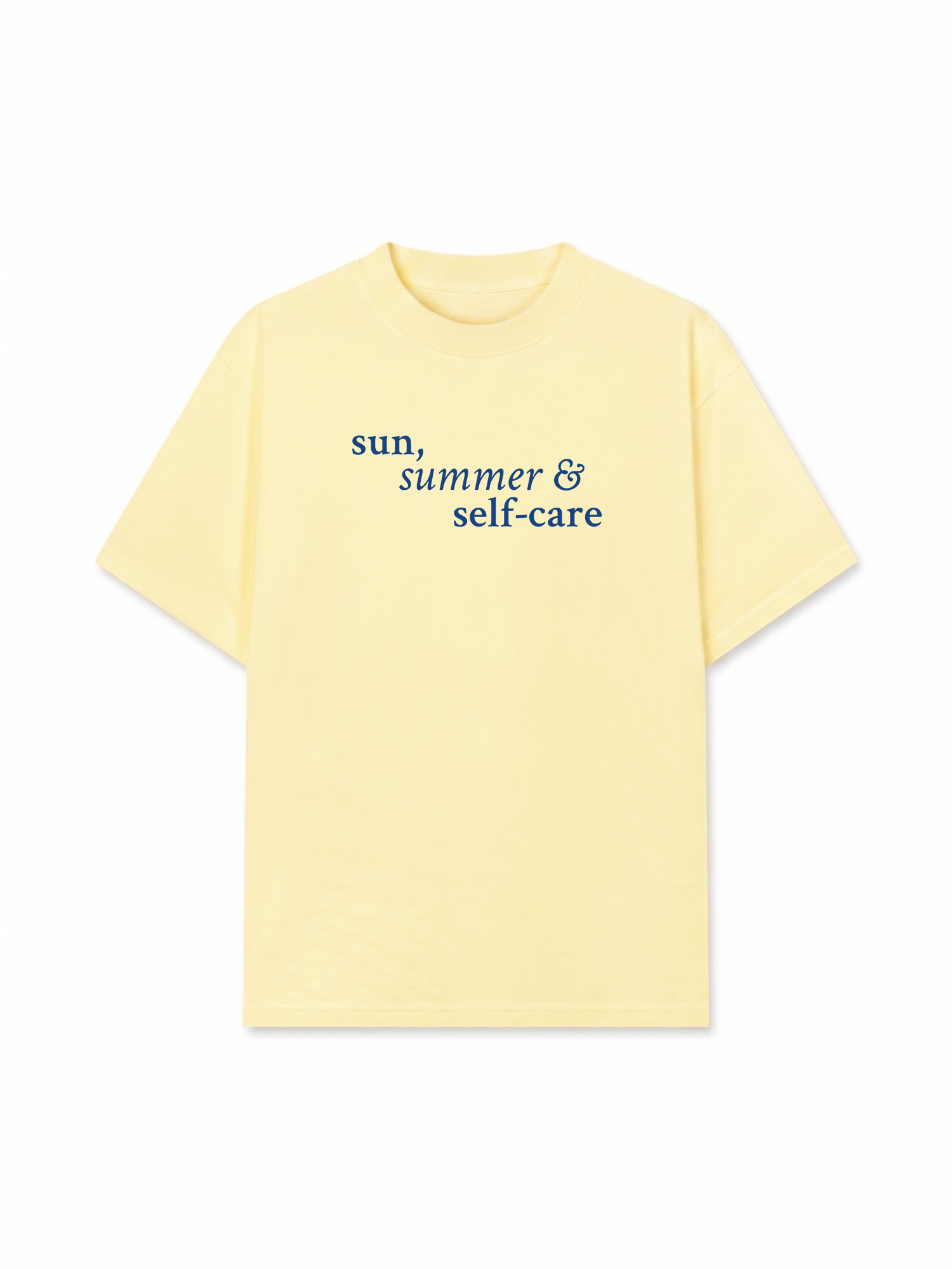 Áo Thun Relaxed Fit Sun Summer & Self Care