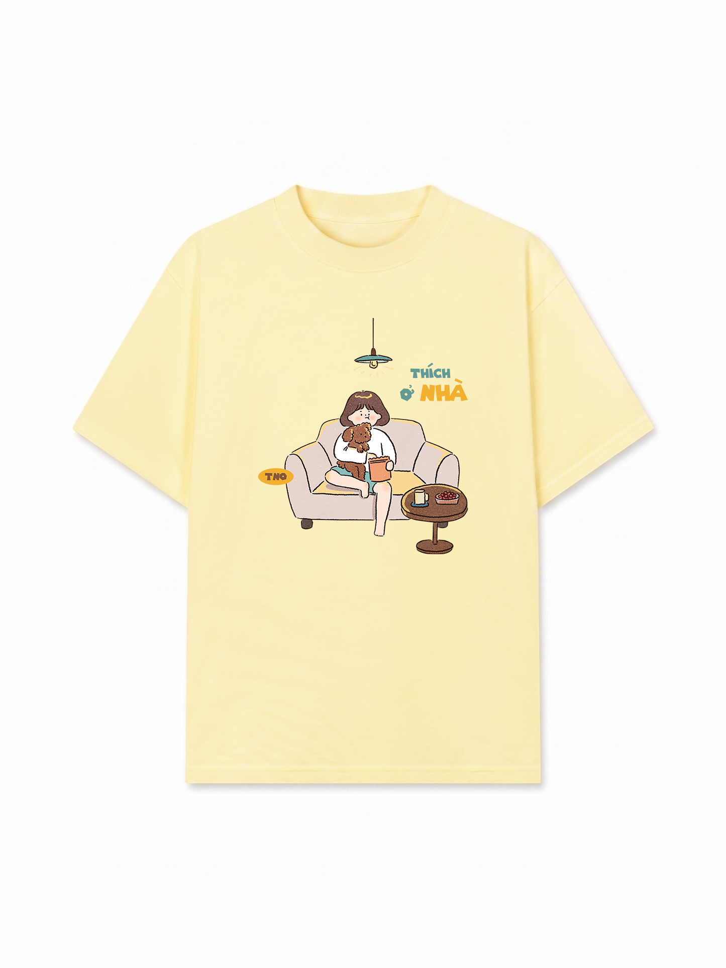 Áo Thun Relaxed Fit Thích Ở Nhà 2
