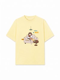 Áo Thun Relaxed Fit Thích Ở Nhà 2