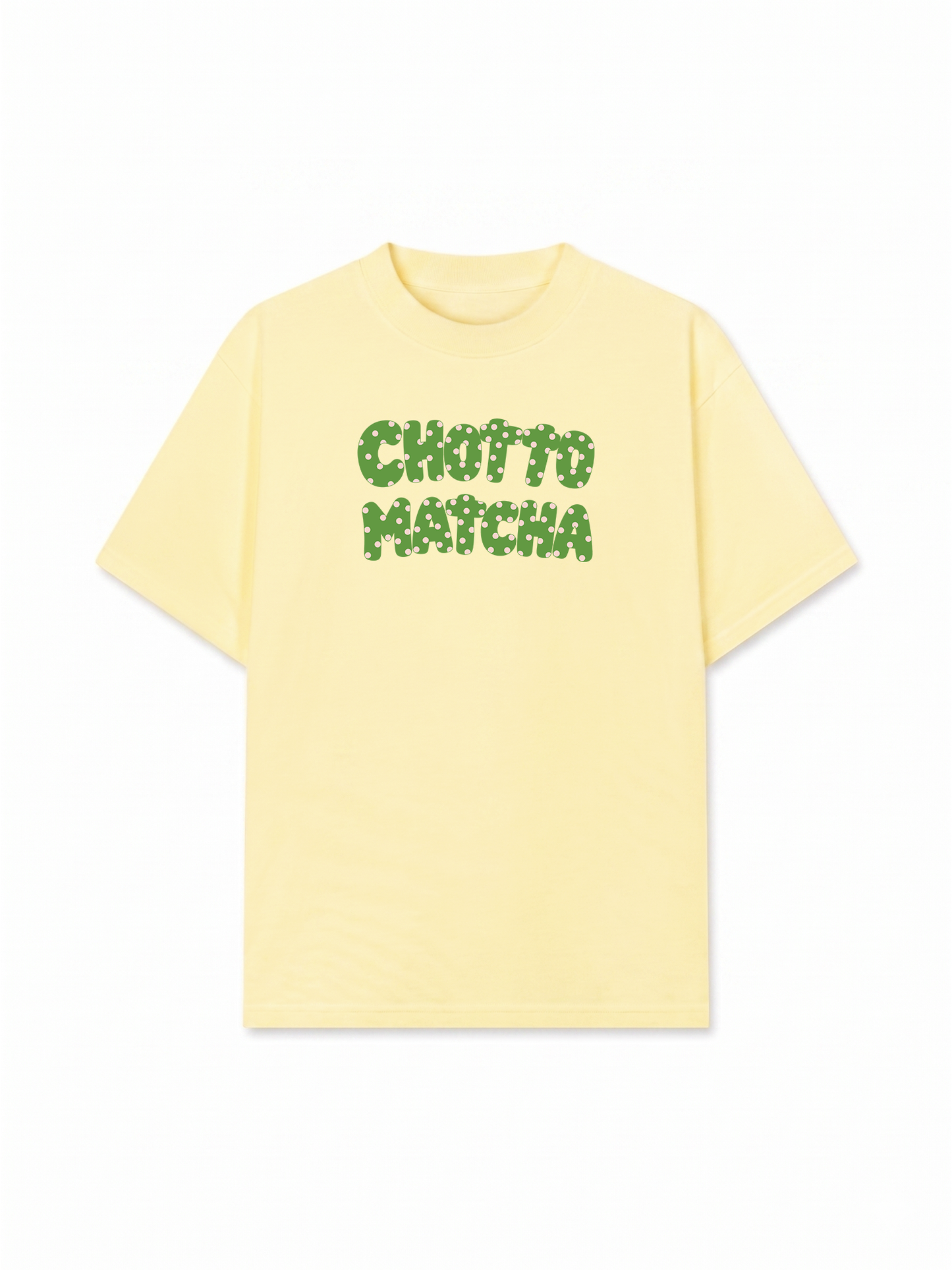 Áo Thun Relaxed Fit Chotto Matcha