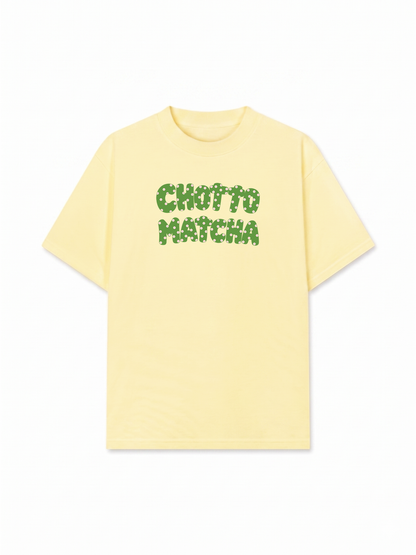 Áo Thun Relaxed Fit Chotto Matcha