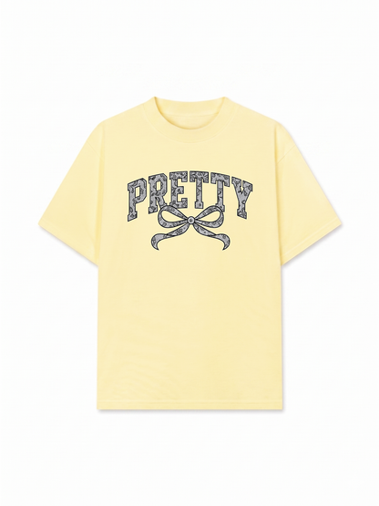 Áo Thun Relaxed Fit Pretty