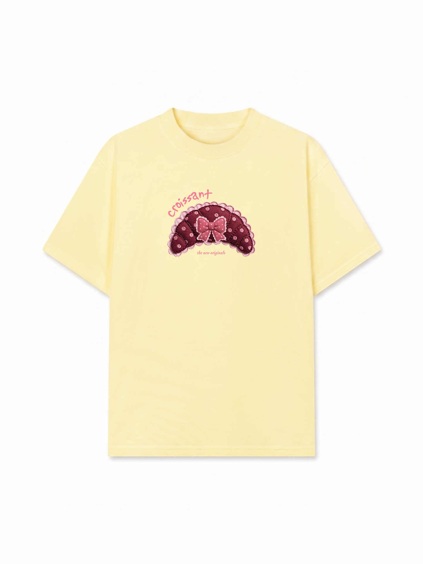 Áo Thun Relaxed Fit Croissant DIY