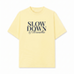 Áo Thun Relaxed Fit Slow Down & Breathe