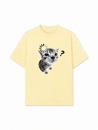 Áo Thun Relaxed Fit Loading Cat