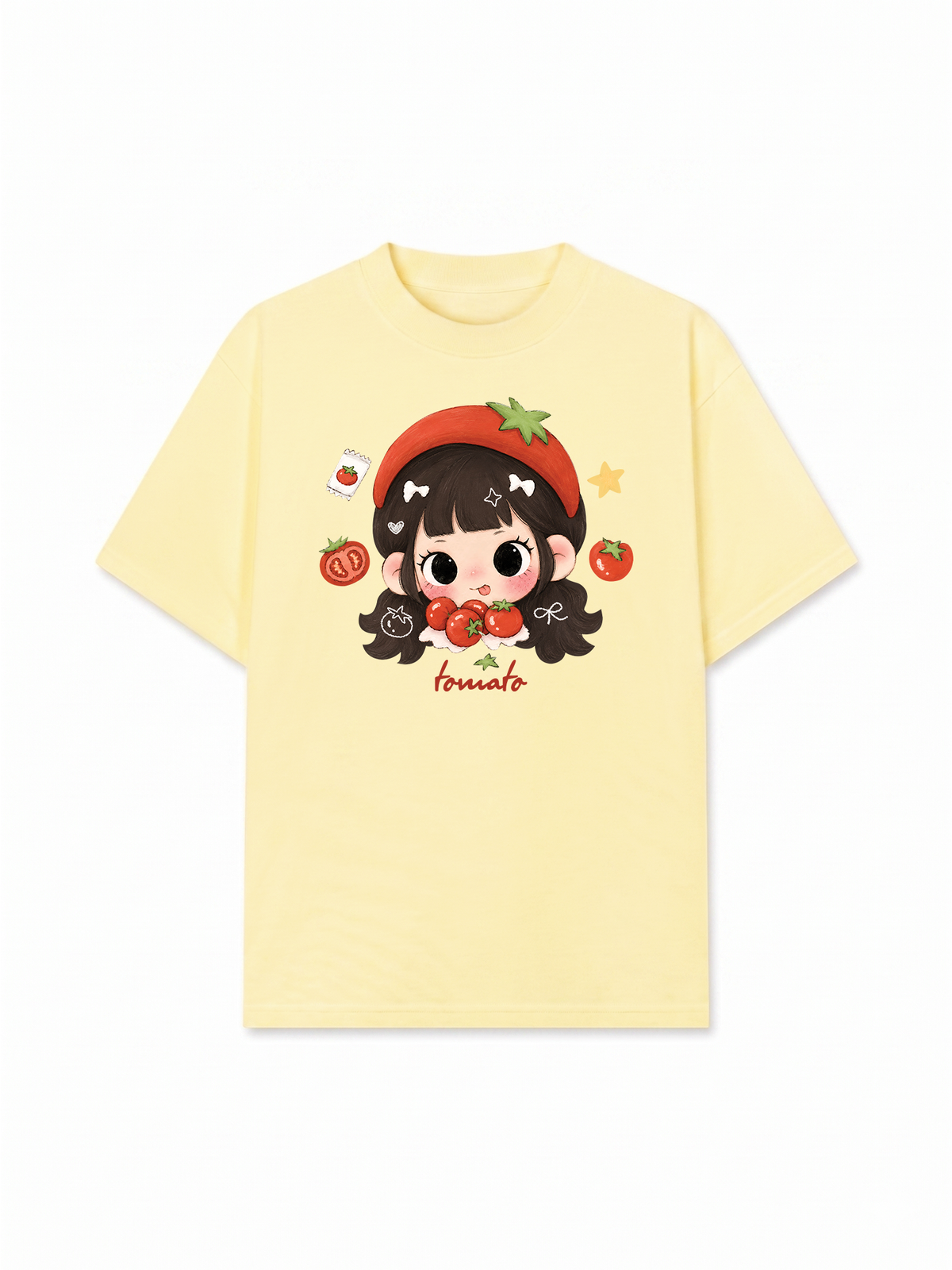 Áo Thun Relaxed Fit Tomato Girl