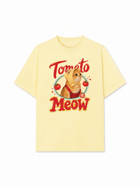 Áo Thun Relaxed Fit Tomato Meow