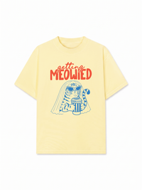 Áo Thun Relaxed Fit Getting Meowied