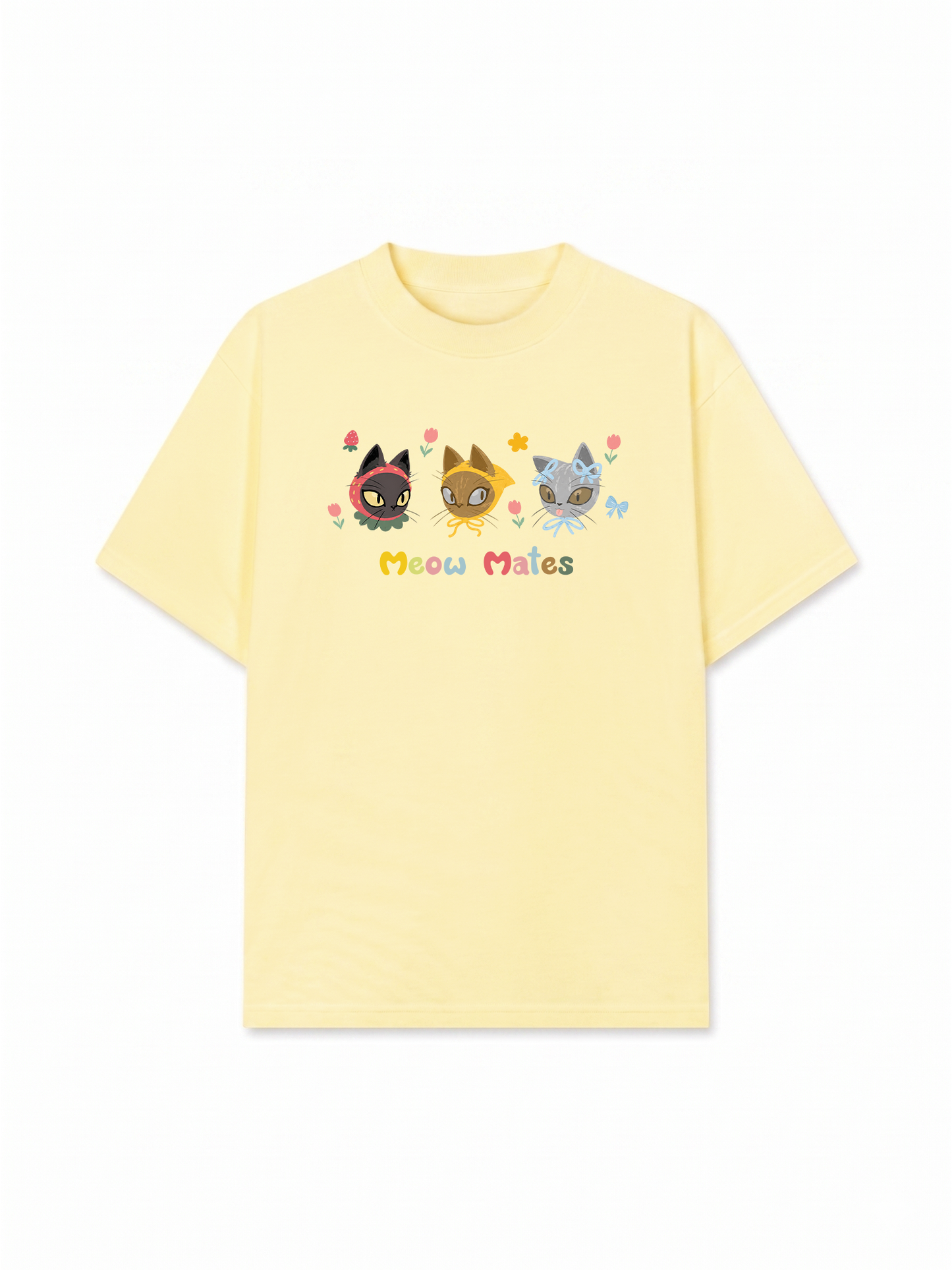 Áo Thun Relaxed Fit Meow Mates
