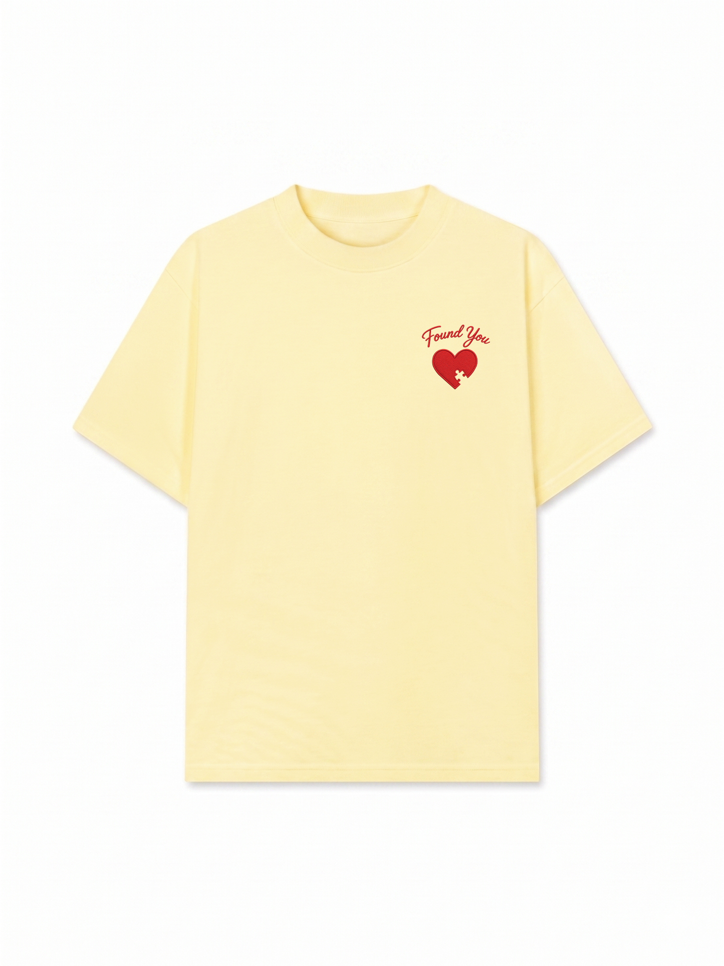 Áo Thun Relaxed Fit Found You Heart