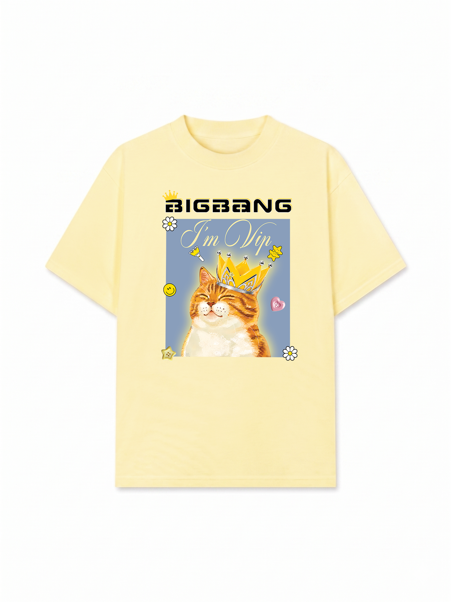 Áo Thun Relaxed Fit Big Bang Cat