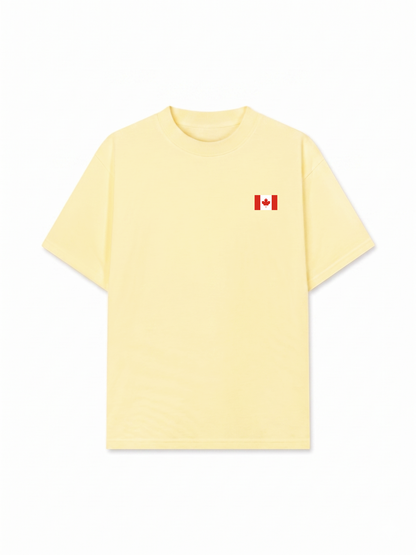 Áo Thun Relaxed Fit Canada Flag