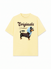Áo Thun Relaxed Fit Polka Tiffany Dachhund