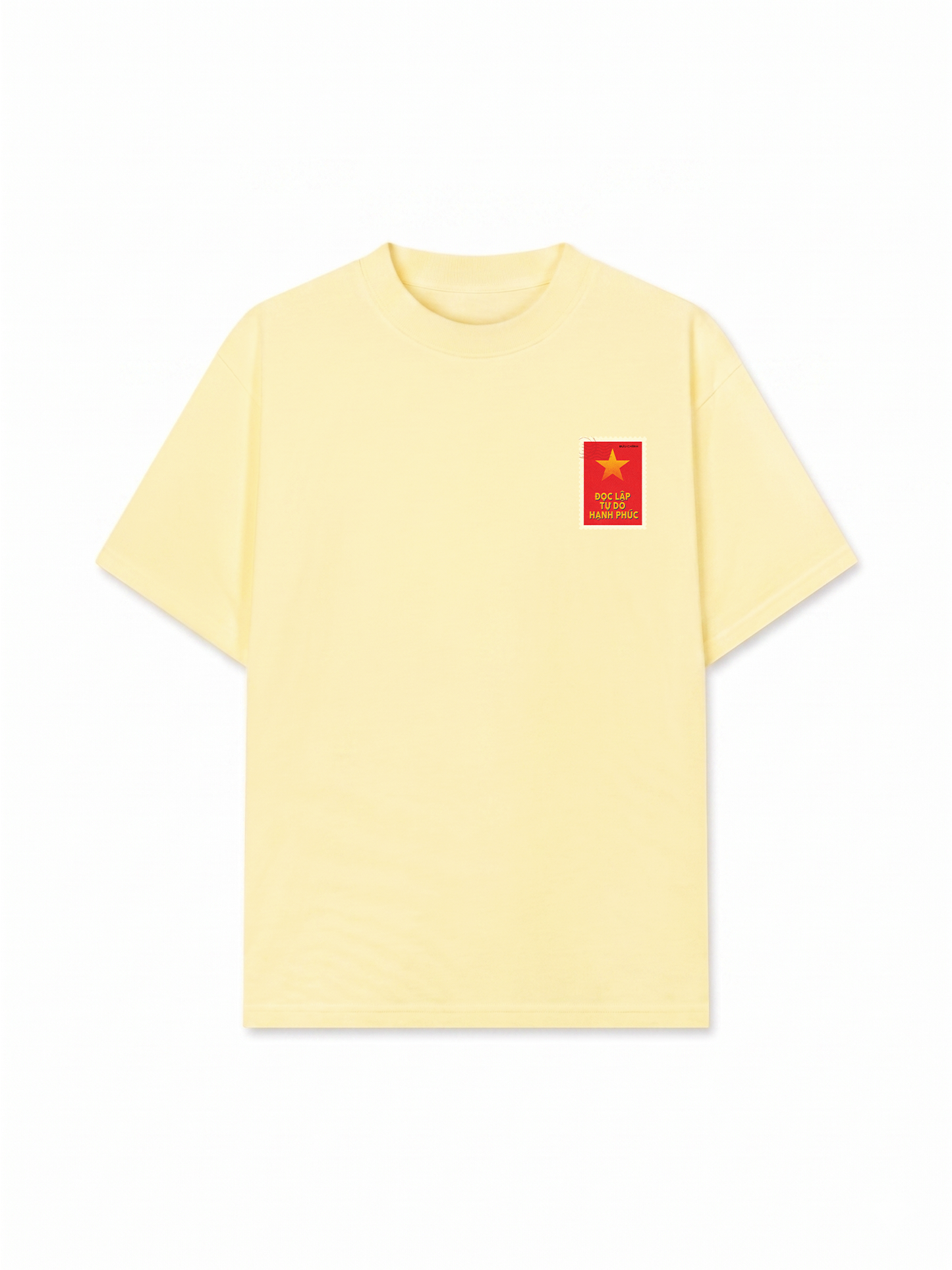 Áo Thun Relaxed Fit Cờ Đỏ Sao Vàng