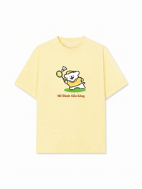 Áo Thun Relaxed Fit Mê Đánh Cầu Lông