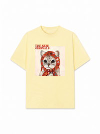 Áo Thun Relaxed Fit Muse Cat