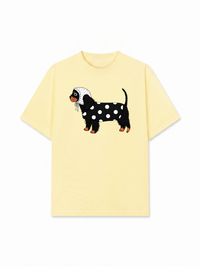 Áo Thun Relaxed Fit Cute Dotty Puppy
