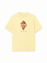 Áo Thun Relaxed Fit Croissant Baby