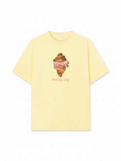Áo Thun Relaxed Fit Croissant Baby