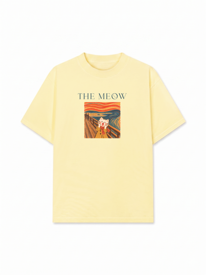 Áo Thun Relaxed Fit The Meow