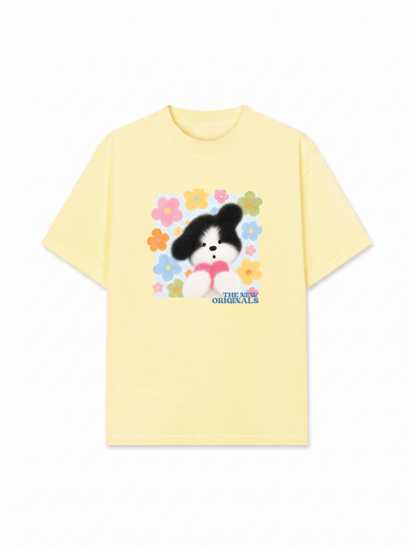 Áo Thun Relaxed Fit Flower Puppy