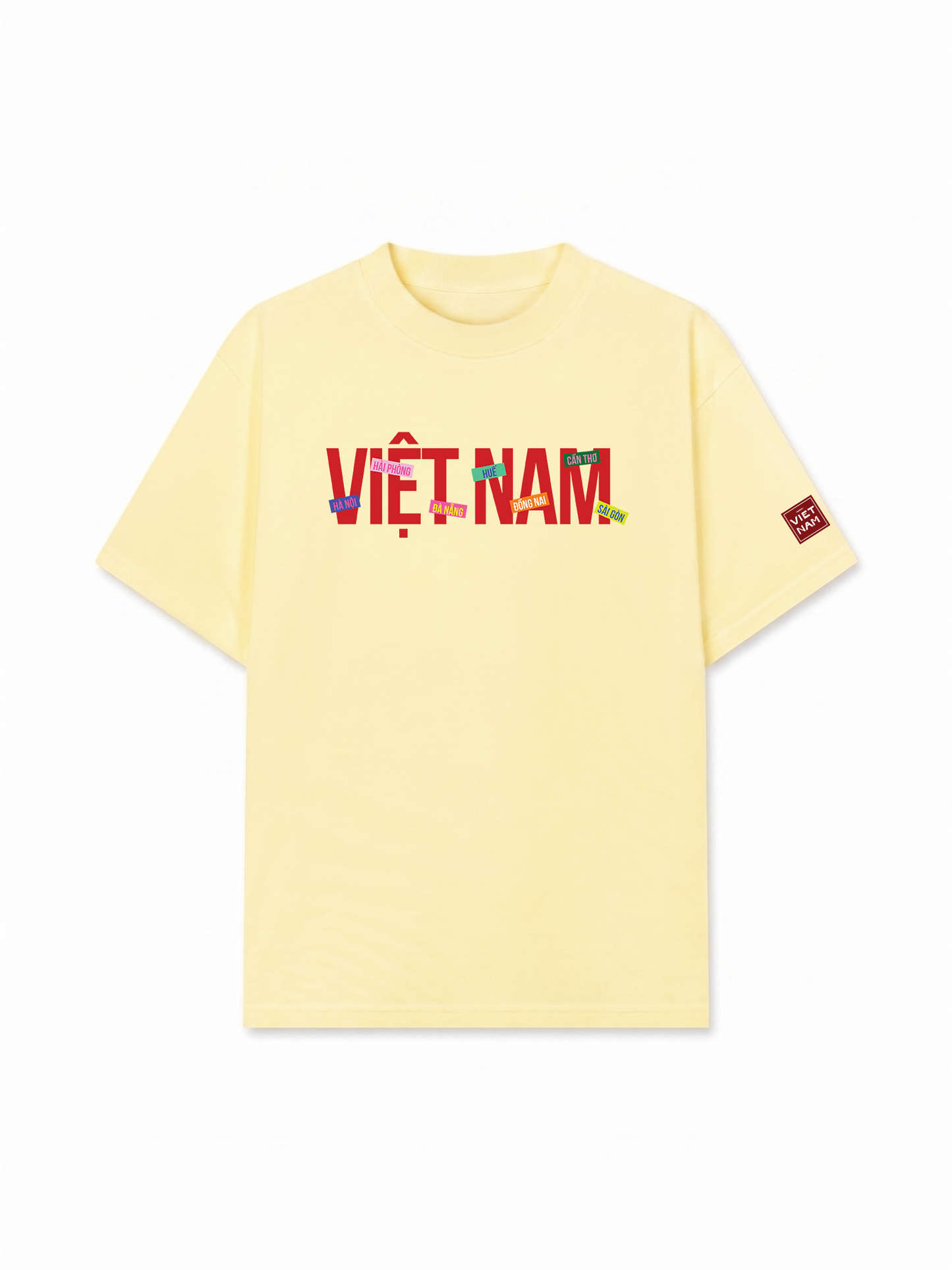 Áo Thun Relaxed Fit Việt Nam 7 Tỉnh Thành