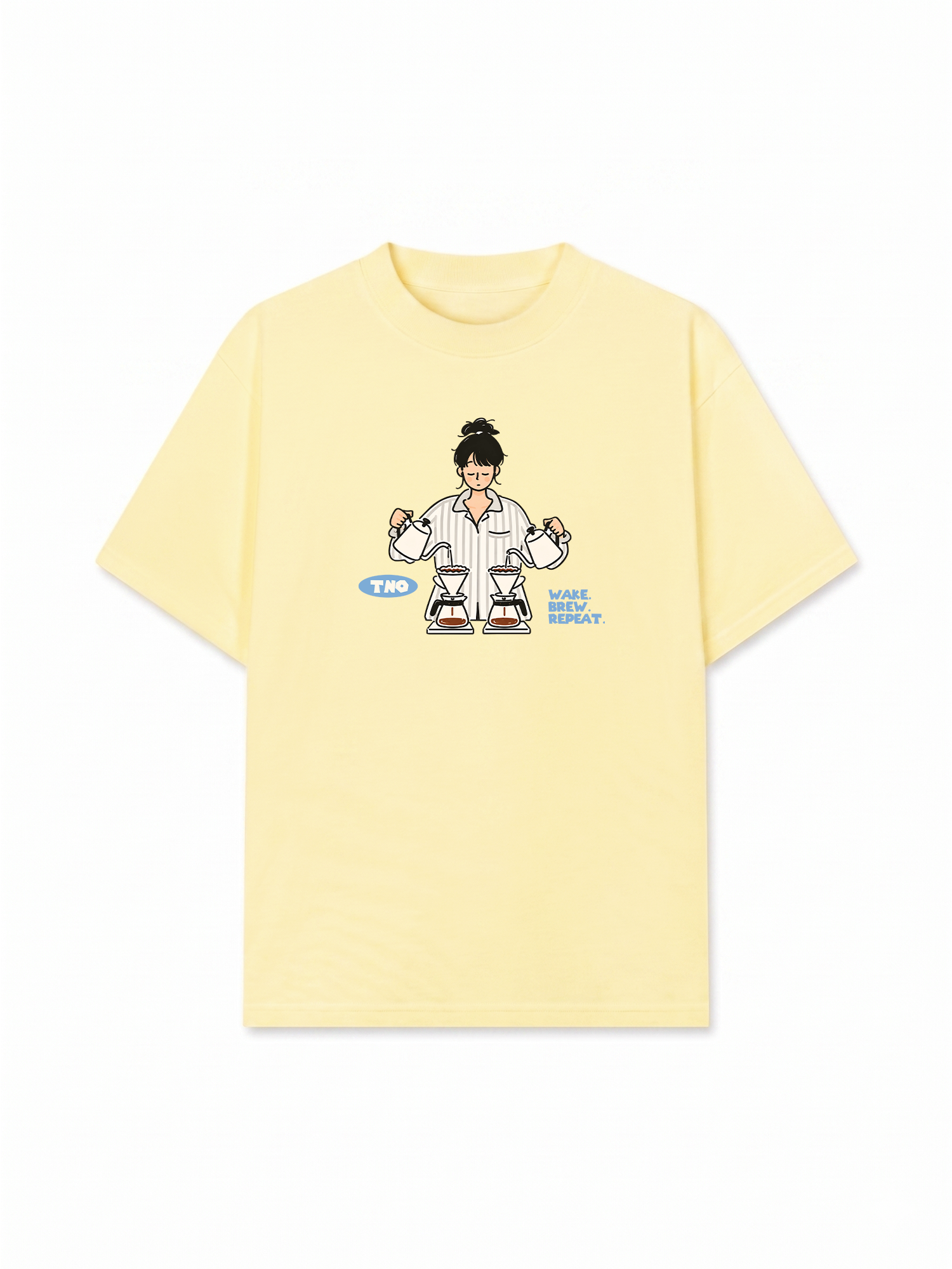 Áo Thun Relaxed Fit Wake Brew Repeat