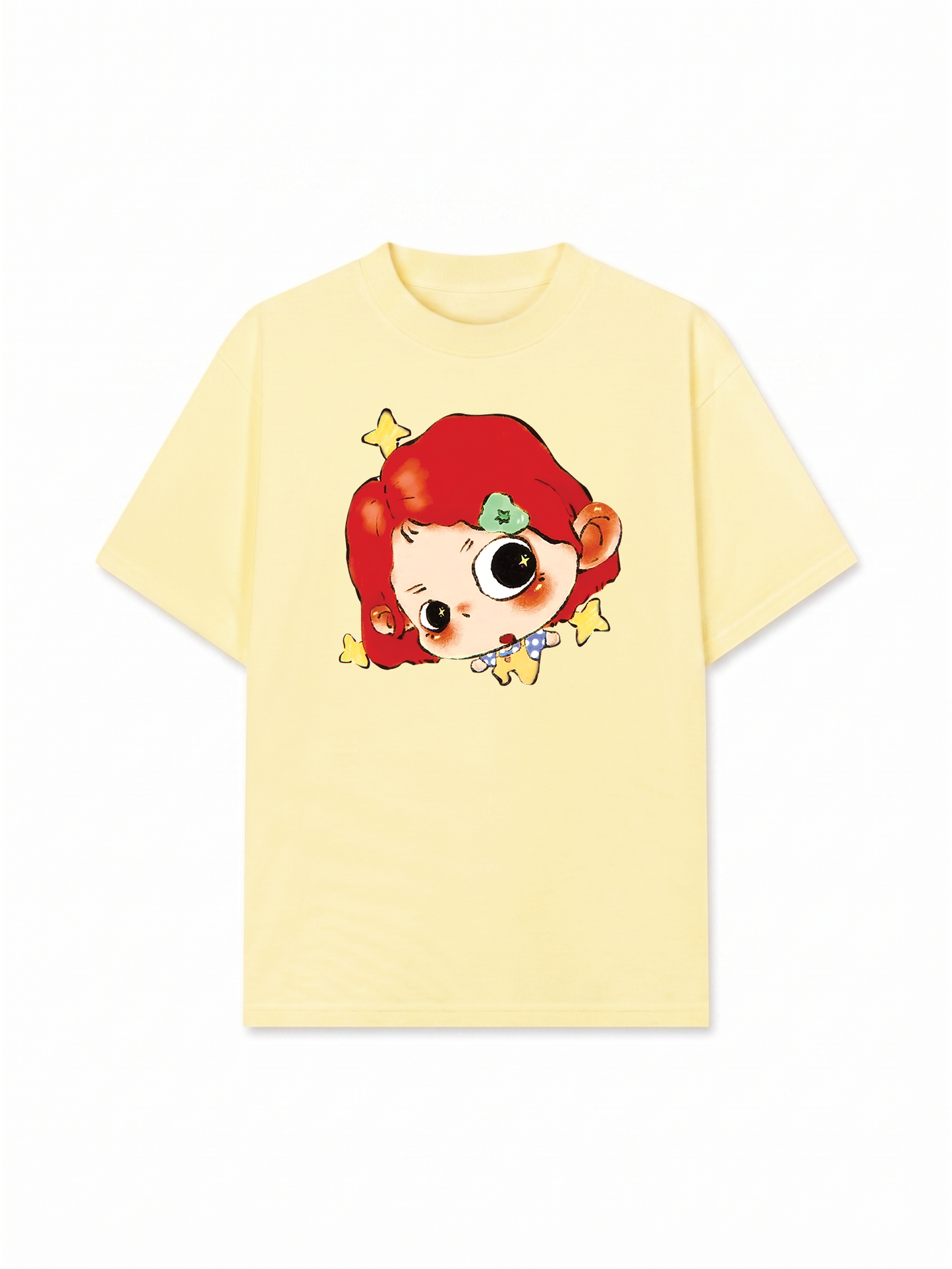 Áo Thun Relaxed Fit Red Hair Babae