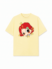 Áo Thun Relaxed Fit Red Hair Babae