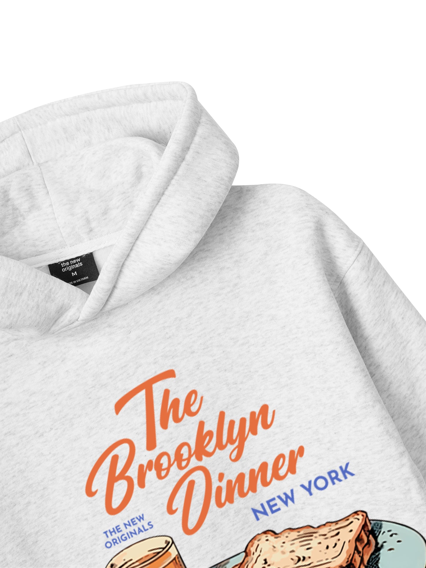 Brooklyn Diner Vintage Hoodie