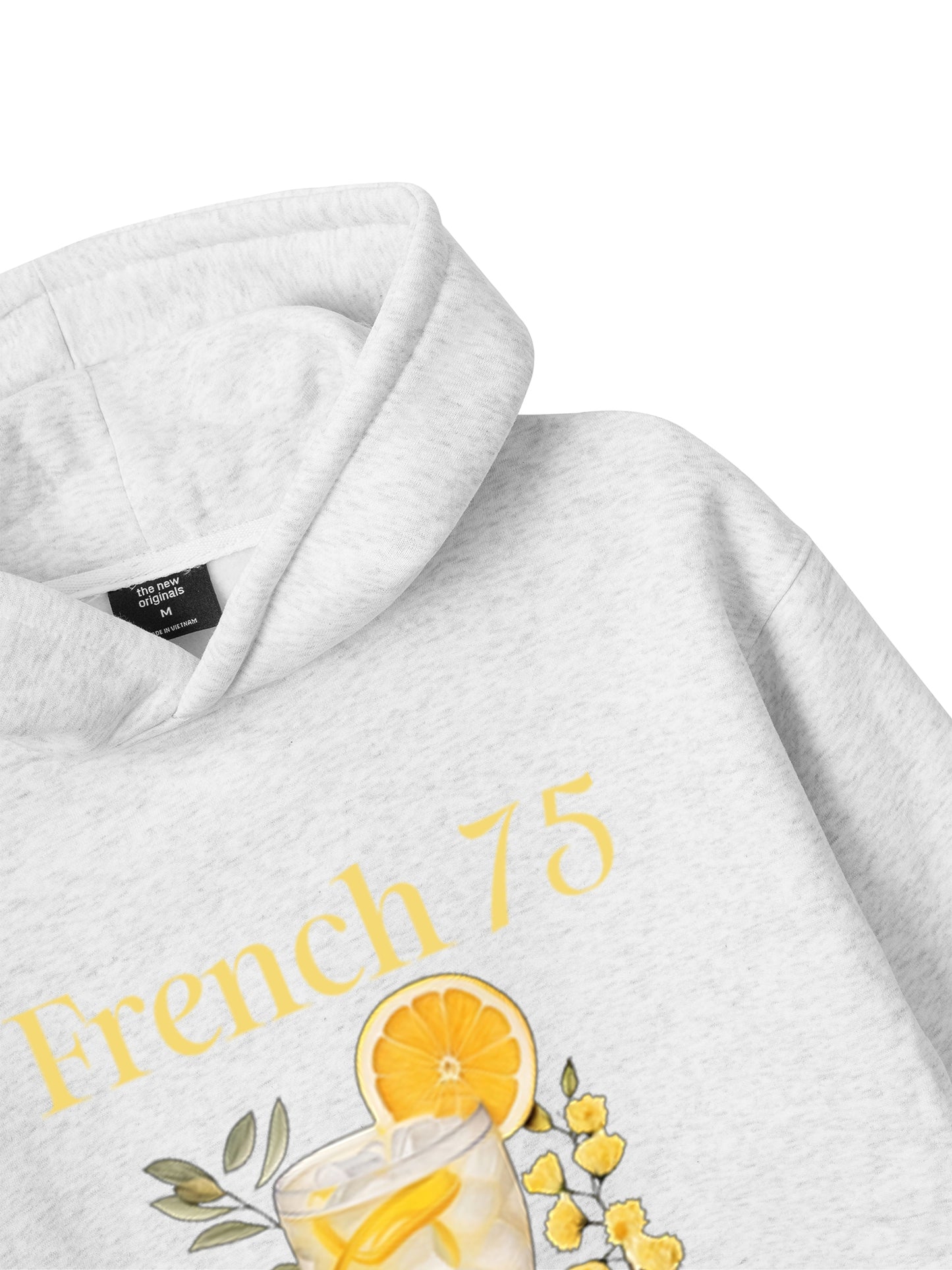 French 75 Cocktail Hoodie