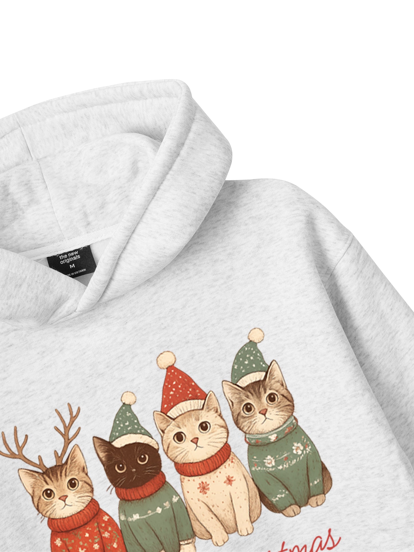 Meowy Christmas Hoodie