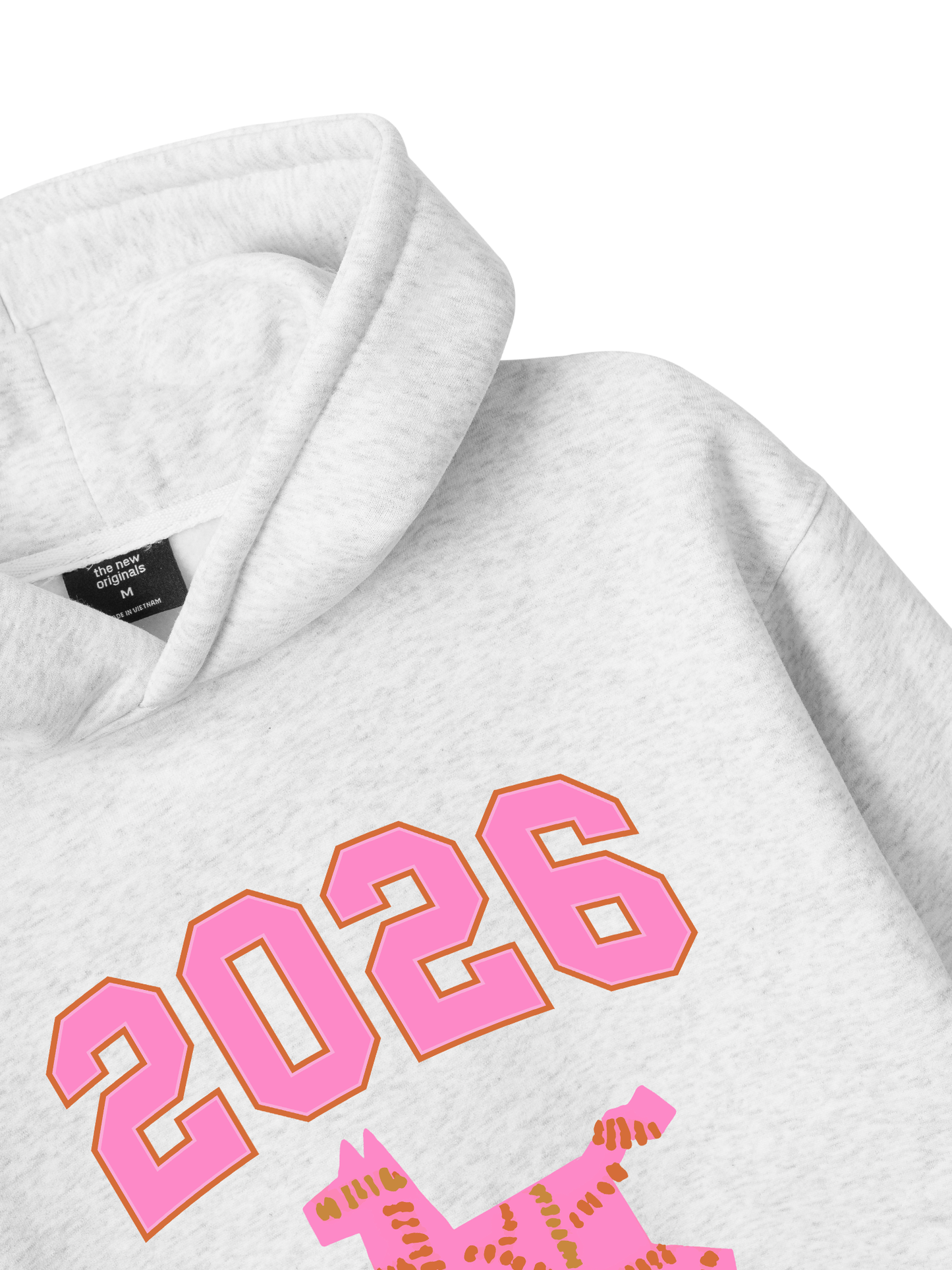Bubble Pink Pony Hoodie