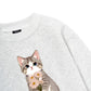 Blooming Kitty Sweater