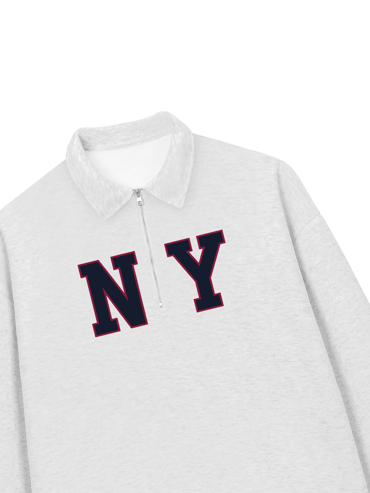 Áo Sweater Polo Nỉ Hai Da NY